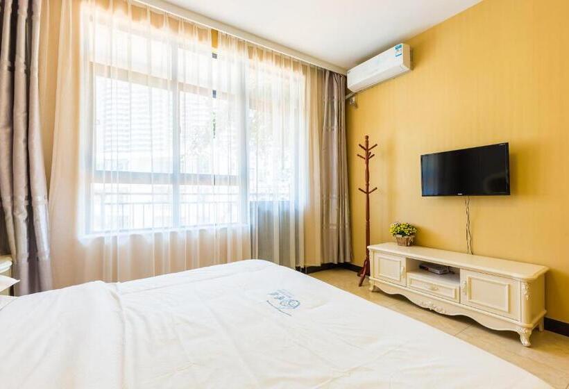 اتاق استاندارد با بالکن, Sanya Passion Fruit Inn