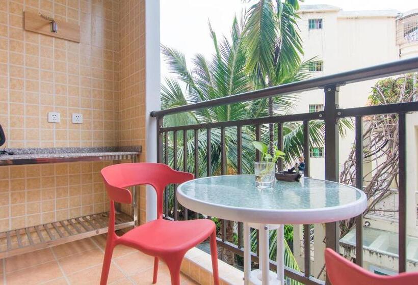 اتاق استاندارد با بالکن, Sanya Passion Fruit Inn