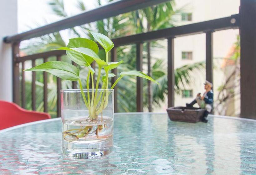 اتاق استاندارد با بالکن, Sanya Passion Fruit Inn