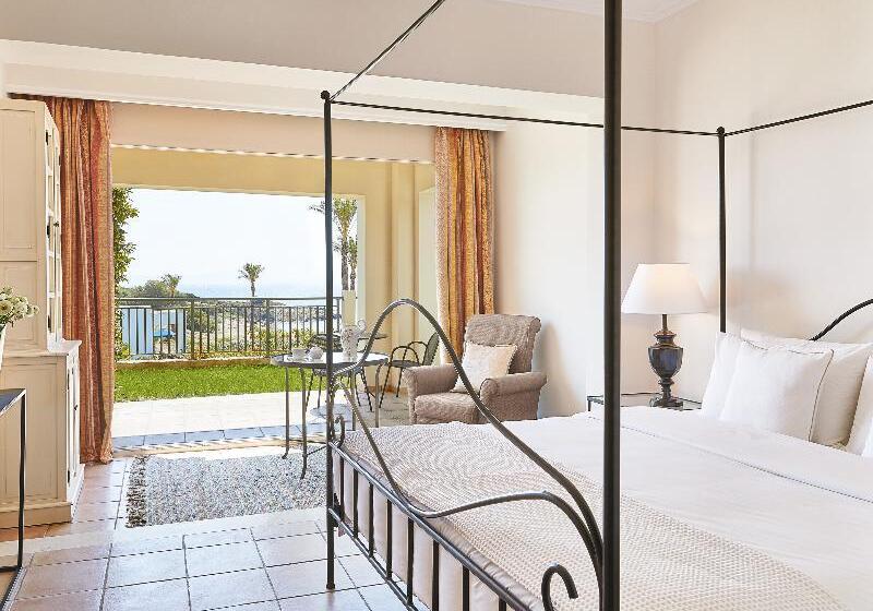 2 Bedrooms Standard Bungalow Sea View, Grecotel Olympia Oasis & Aqua Park