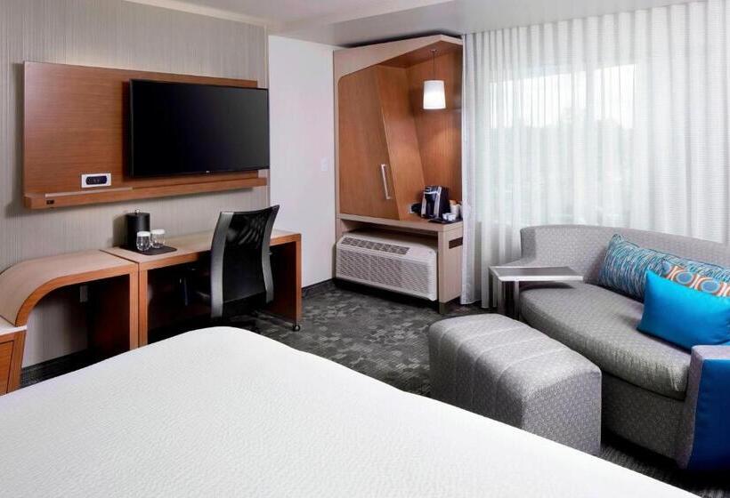 اتاق استاندارد با تخت بزرگ, Courtyard By Marriott Houston Intercontinental Airport