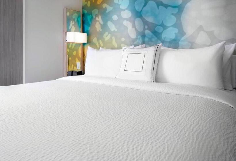 اتاق استاندارد با تخت بزرگ, Courtyard By Marriott Houston Intercontinental Airport