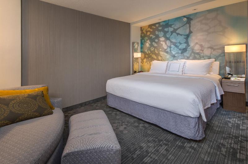 اتاق استاندارد با تخت بزرگ, Courtyard By Marriott Houston Intercontinental Airport