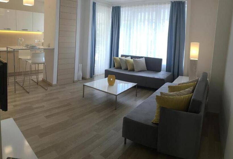 آپارتمان 1 خوابه با چشم‌انداز, Boutique Suite Mim A