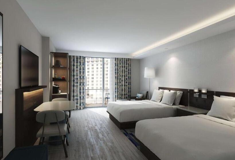 اتاق استاندارد با 2 تخت دوبل, Hyatt Centric Brickell Miami