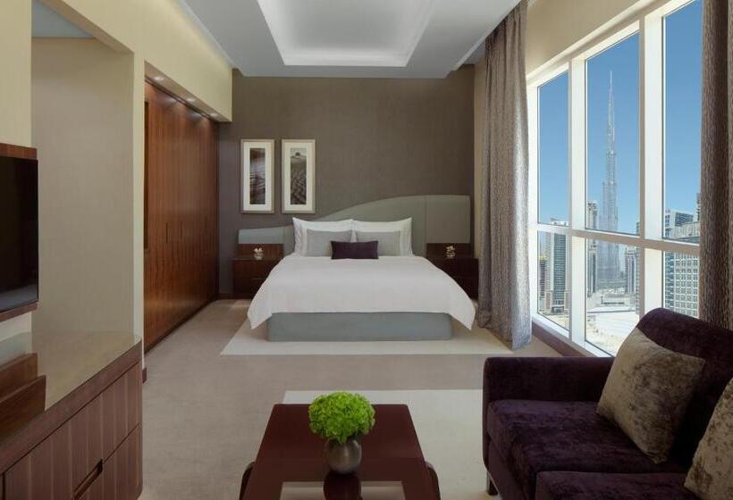 اتاق استاندارد با چشم‌انداز, Radisson Blu , Dubai Waterfront