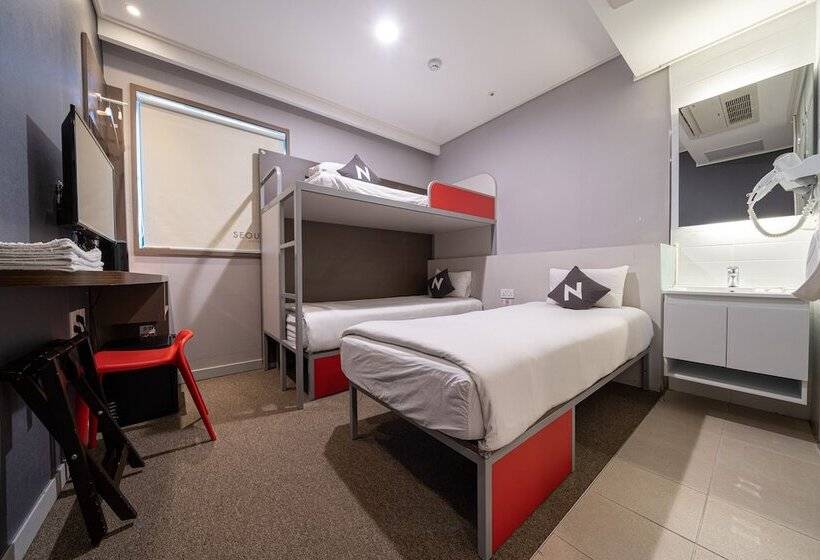 اتاق لوکس سه تخته, Seoul N Guesthouse Dongdaemoon