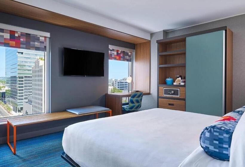 キングサイズベッドのスタンダードルーム, Aloft Austin Downtown