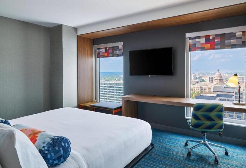 キングサイズベッドのスタンダードルーム, Aloft Austin Downtown