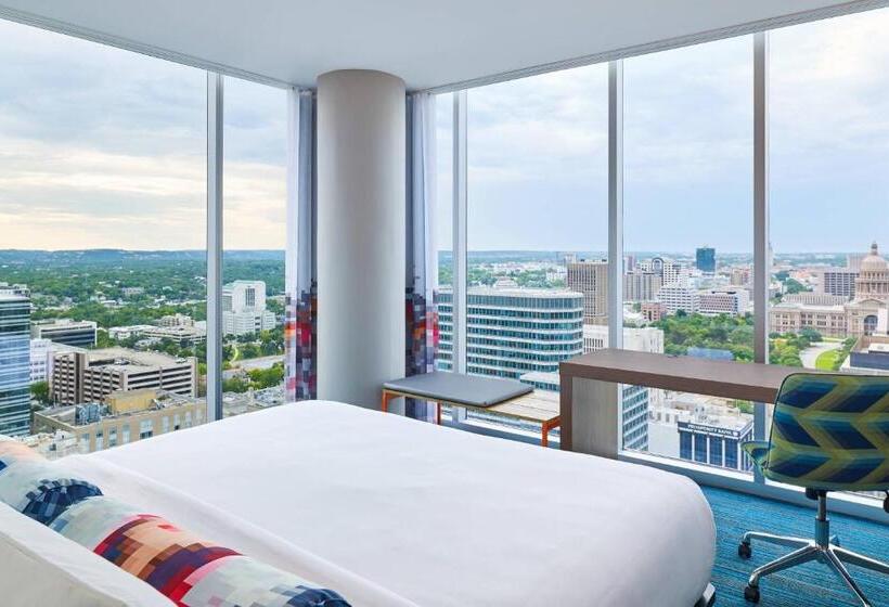 キングサイズベッドのスタンダードルーム, Aloft Austin Downtown