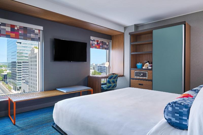 キングサイズベッドのスタンダードルーム, Aloft Austin Downtown