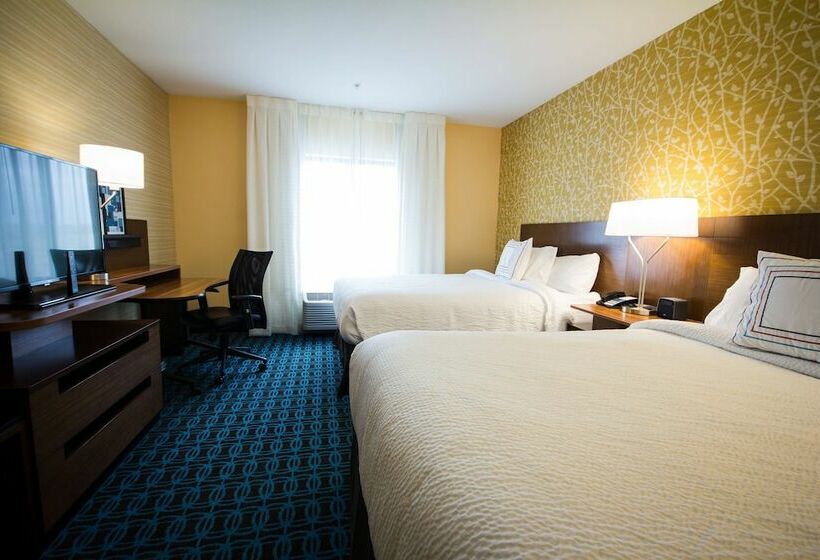 اتاق استاندارد با 2 تخت دوبل, Fairfield Inn & Suites Denver Northeast/brighton