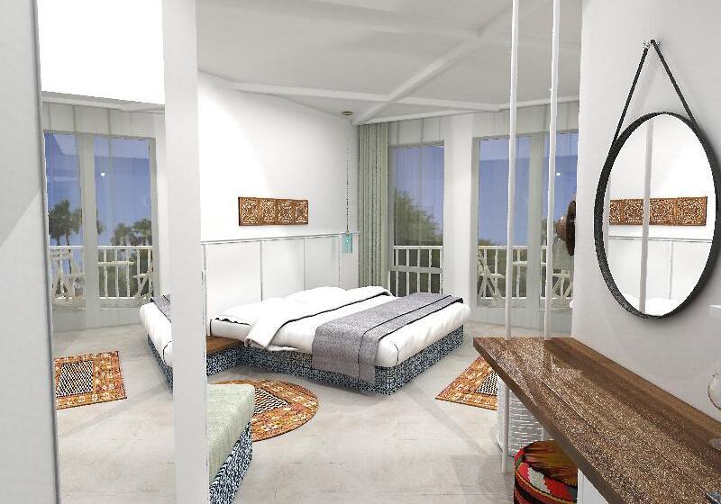 اتاق استاندارد با چشم‌انداز دریا, Sunrise Blue Magic Resort  All Inclusive