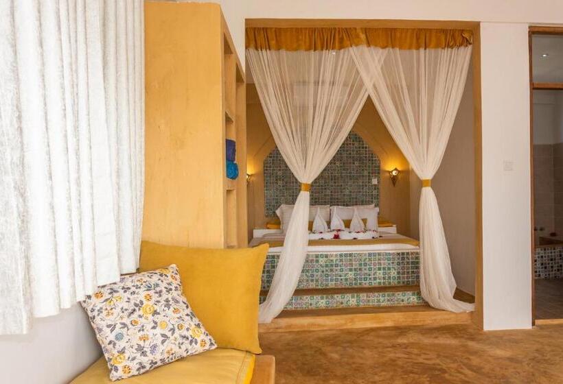 Deluxe Suite King Bed, Nungwi Garden Boutique