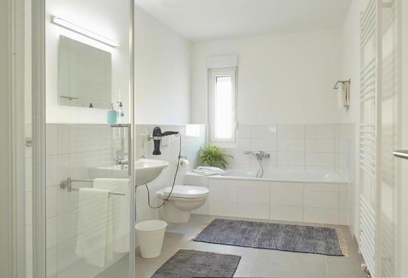 آپارتمان 1 خوابه با بالکن, City Hotel Apartw3   Kostenlos Parken