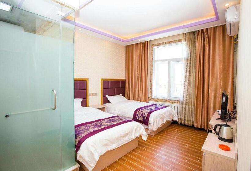 Habitación Estándar, 哈尔滨机场东方红运宾馆