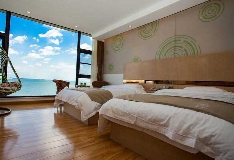 اتاق استاندارد با چشم‌انداز دریا, Greentree Inn Dali Erhai Binhai Ave Seaview Business
