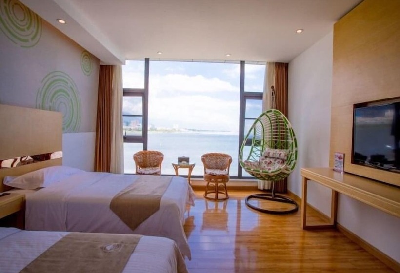 اتاق استاندارد با چشم‌انداز دریا, Greentree Inn Dali Erhai Binhai Ave Seaview Business