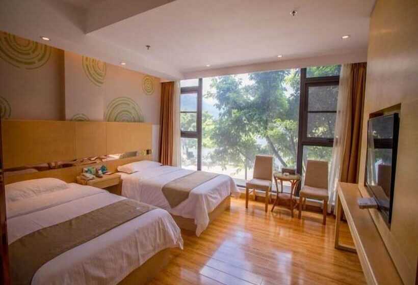 اتاق استاندارد با چشم‌انداز دریا, Greentree Inn Dali Erhai Binhai Ave Seaview Business