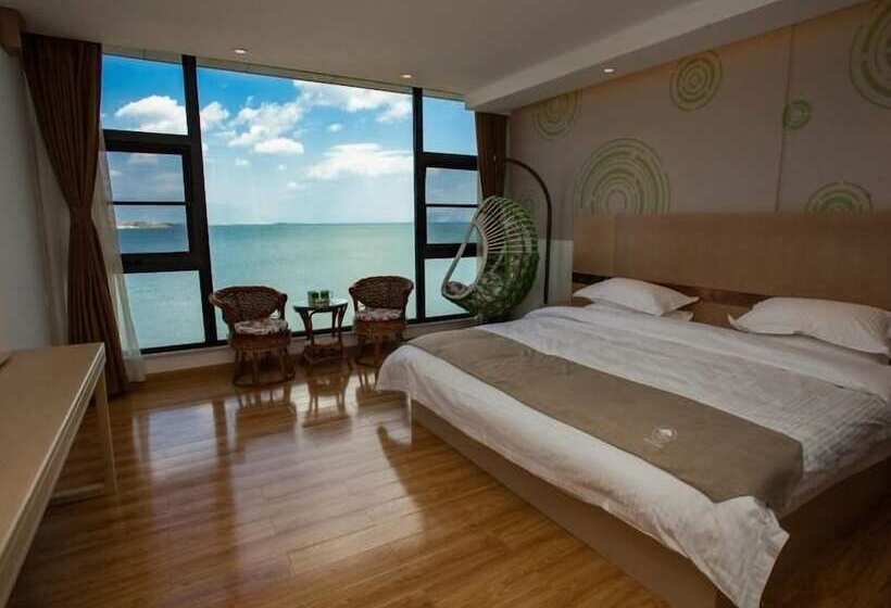 اتاق استاندارد با چشم‌انداز دریا, Greentree Inn Dali Erhai Binhai Ave Seaview Business