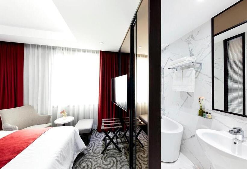 חדר דלוקס, Ramada By Wyndham Yongin