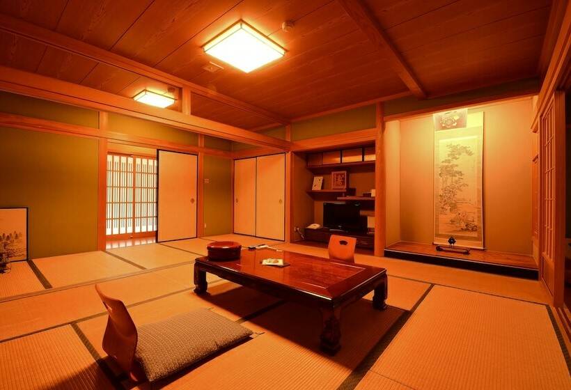 اتاق خانوادگی با سرویس بهداشتی مشترک, 高野山 宿坊 不動院  Koyasan Shukubo Fudoin
