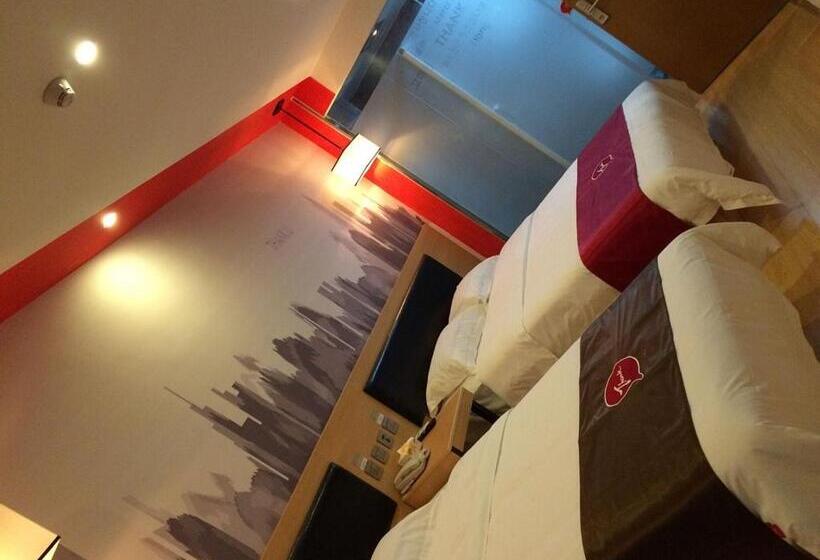 اتاق خانوادگی, Thank Inn Chain Hotel Guangdong Shenzhen Longhua Qinghu Subway Station