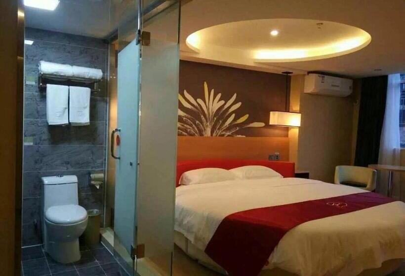 اتاق استاندارد, Thank Inn Chain Hotel Guangdong Shenzhen Longhua Qinghu Subway Station