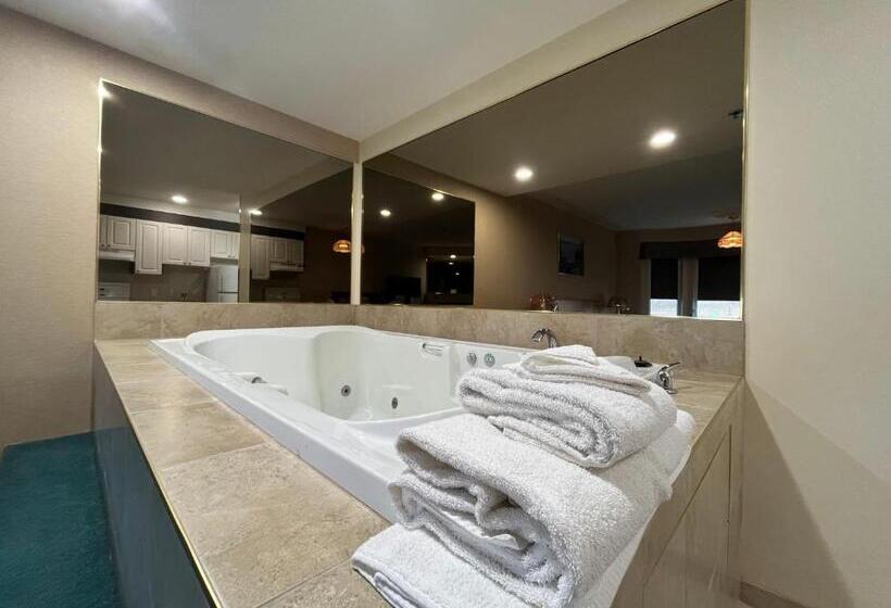 اتاق استاندارد با تخت بزرگ, Western Budget Motel #1 & 2 Whitecourt