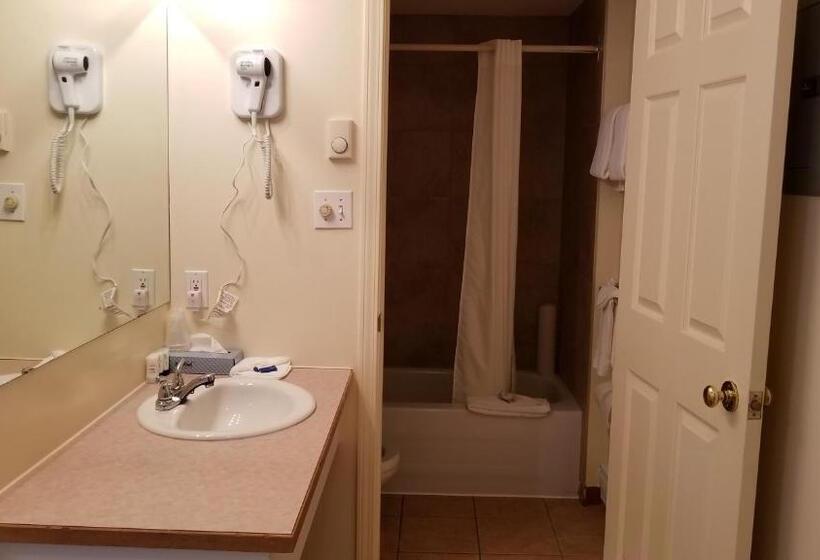 اتاق استاندارد با تخت بزرگ, Western Budget Motel Cold Lake