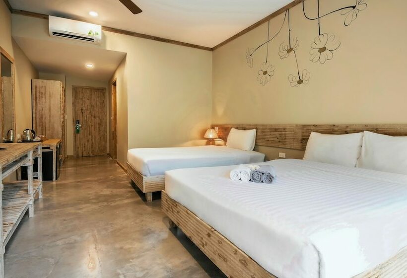 اتاق لوکس با چشم‌انداز باغ, Lahana Resort Phu Quoc & Spa