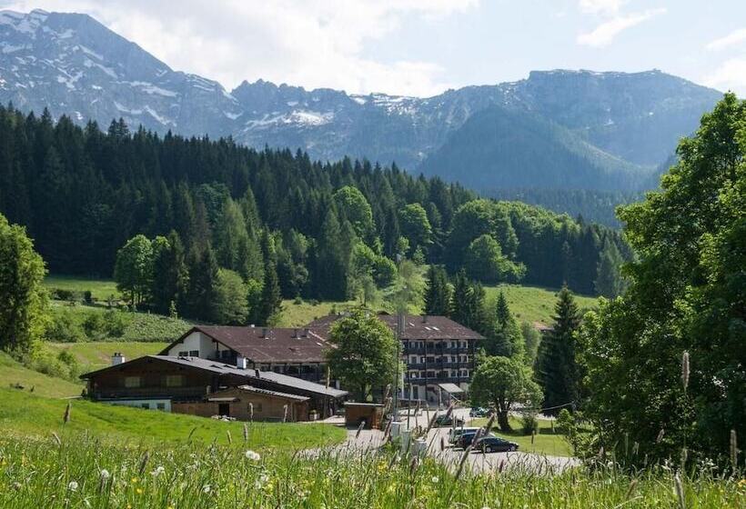 آپارتمان 1 خوابه با چشم‌انداز باغ, Alpenresidenz Buchenhöhe