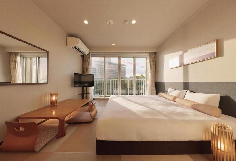 اتاق استاندارد با چشم‌انداز دریا, Nankishirahama Hotel Akariya