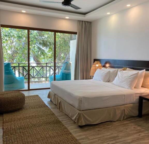 اتاق لوکس با چشم‌انداز دریا, Canopus Retreat Thulusdhoo
