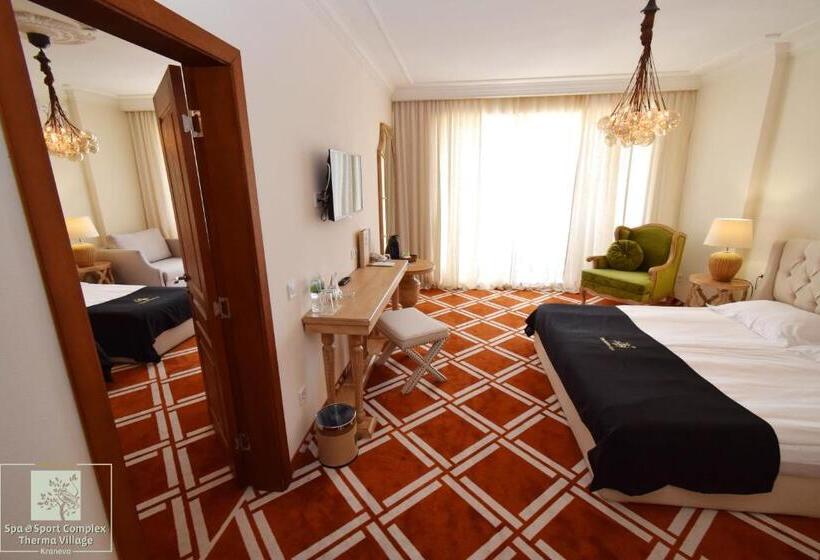 اتاق خانوادگی با چشم‌انداز دریا, Eco Therma Village   Mineral Pool & Spa & All Inclusive