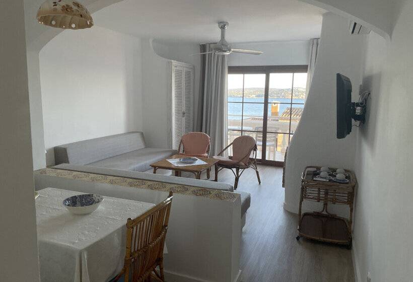 آپارتمان 1 خوابه با چشم‌انداز دریا, Aldea 2 Cala Fornells