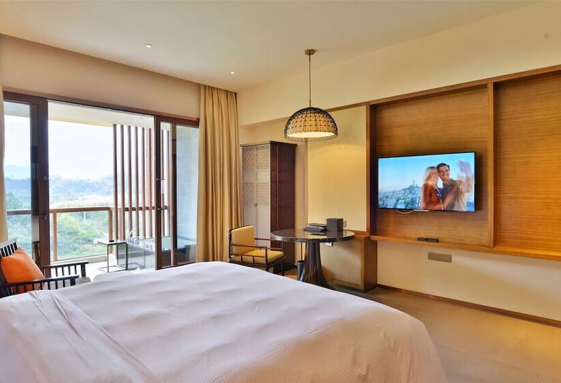 اتاق استاندارد با تخت دوبل, Hilton Huizhou Longmen Resort