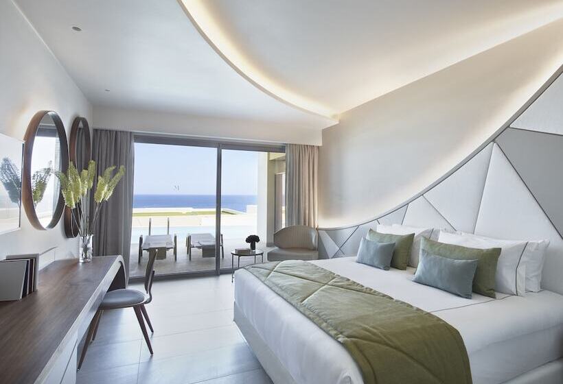 اتاق لوکس با چشم‌انداز دریا, Mayia Exclusive Resort & Spa  Adults Only