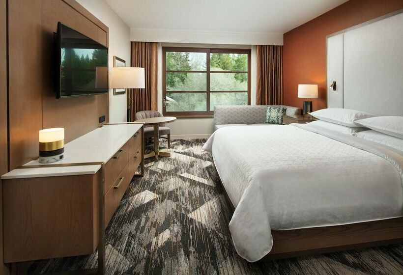 اتاق استاندارد با تخت دوبل, Sheraton Redding Hotel At The Sundial Bridge