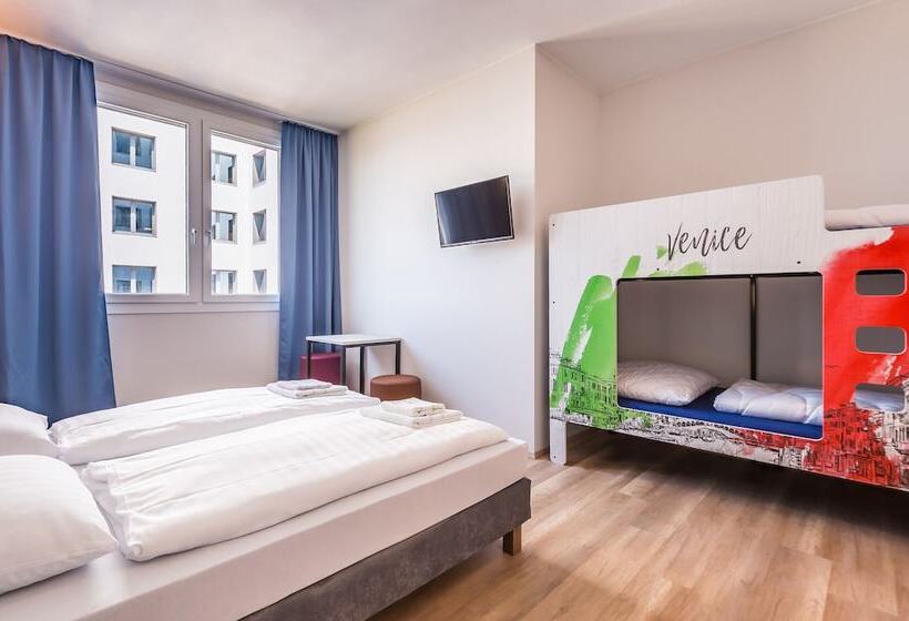 اتاق استاندارد چهار تخته, a&o Hostel Venezia Mestre