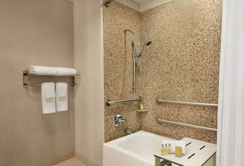 اتاق استاندارد برای معلولان, Hampton Inn & Suites Boston/waltham