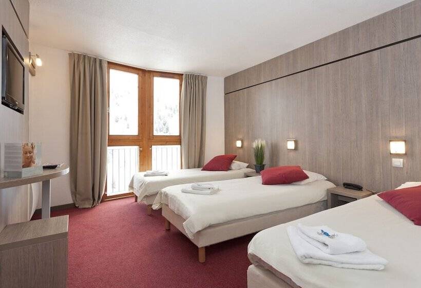 اتاق استاندارد سه نفره, Hôtel Club Mmv Les Mélèzes