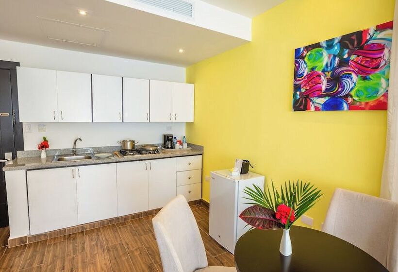 آپارتمان 1 خوابه با چشم‌انداز استخر, Whala! Urban Punta Cana