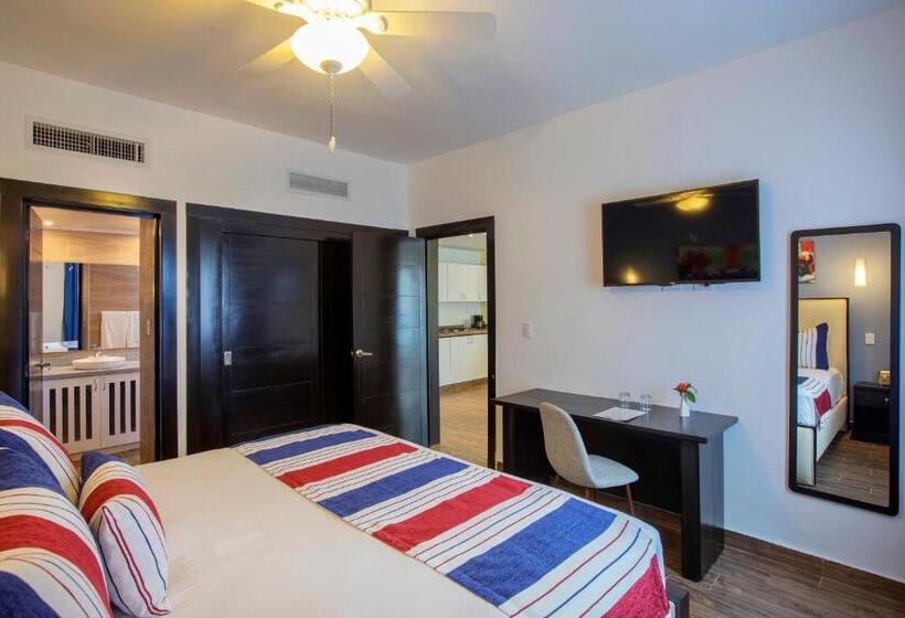 آپارتمان 1 خوابه با چشم‌انداز استخر, Whala! Urban Punta Cana