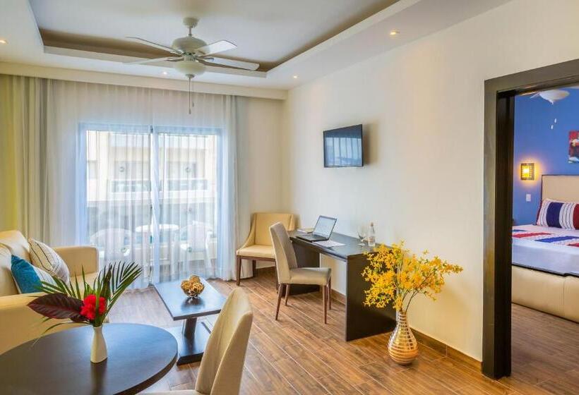 آپارتمان 1 خوابه با چشم‌انداز استخر, Whala! Urban Punta Cana