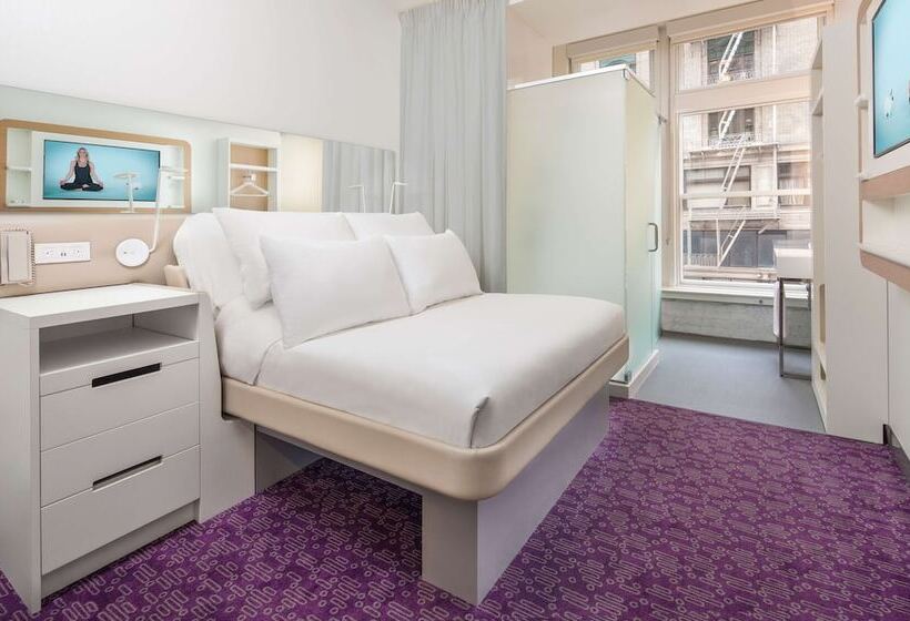 اتاق استاندارد با تخت دوبل, Yotel San Francisco