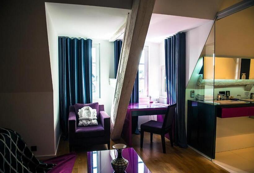 آپارتمان 1 خوابه, Le B. Suites, Chambres & Restaurant