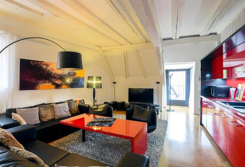 آپارتمان 1 خوابه, Le B. Suites, Chambres & Restaurant