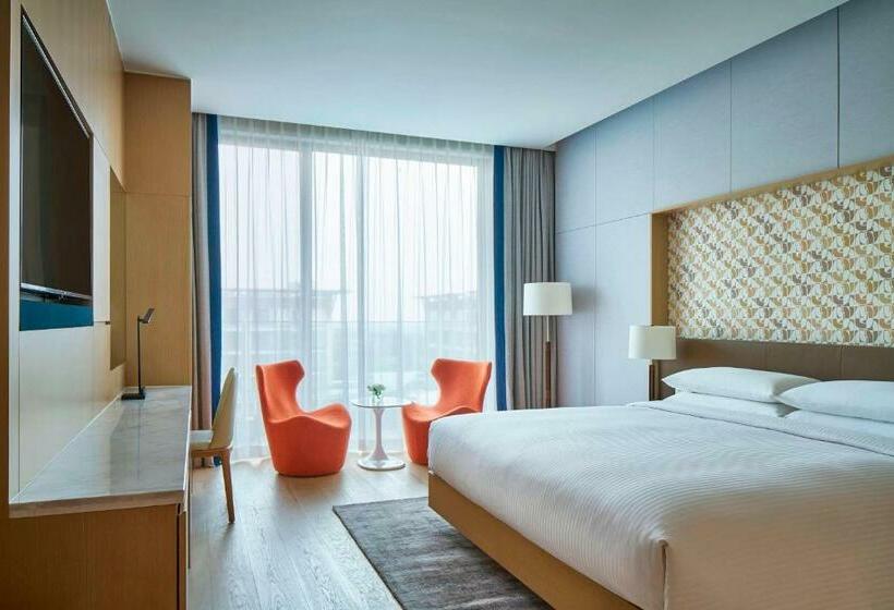 اتاق استاندارد با تخت بزرگ, Marriott Jeju Shinhwa World
