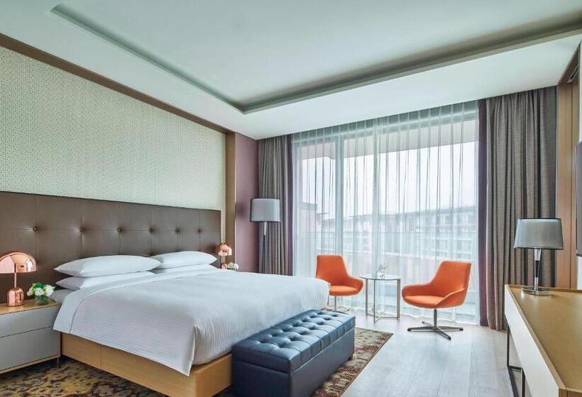Deluxe Suite King Bed, Marriott Jeju Shinhwa World